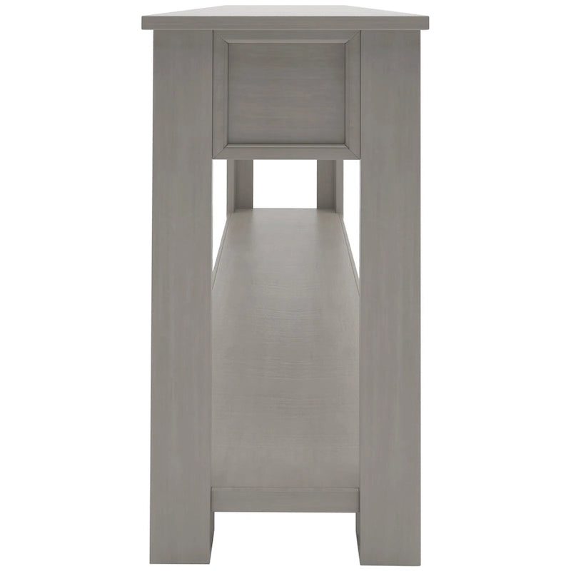 Konzolový stolek/stolík za pohovku se 4 zásuvkami do předsíně/chodby – 14.00 x 63.00 x 30.00