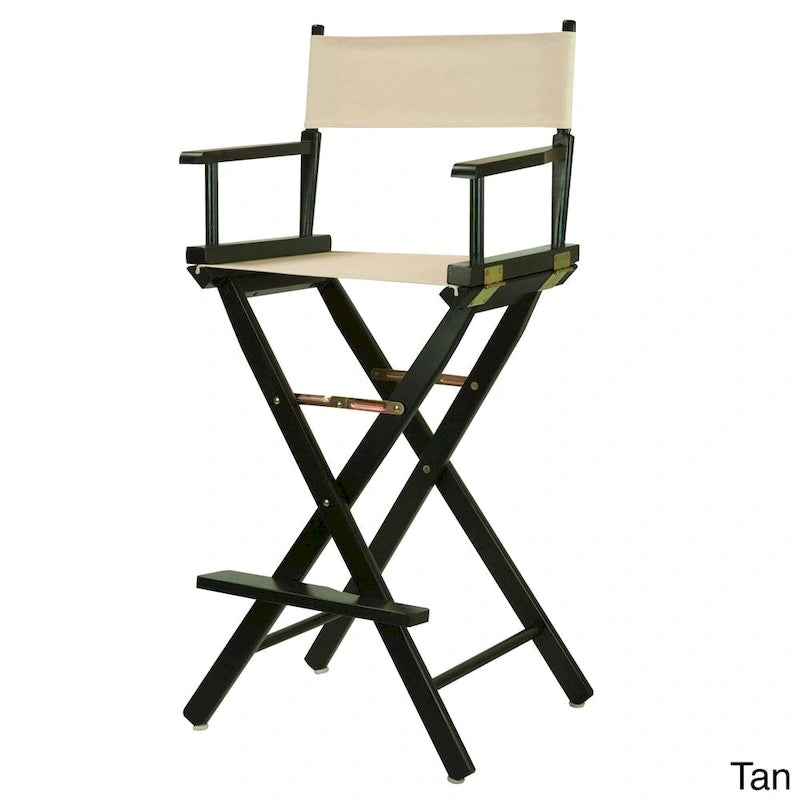 Černé režisérské křeslo 76cm